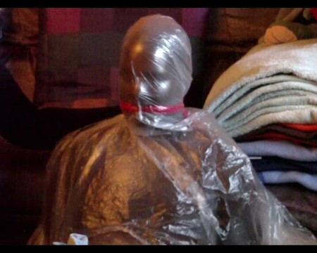 Bondasement - Pantyhose Encasement - Sams First Plastic Bag Contact