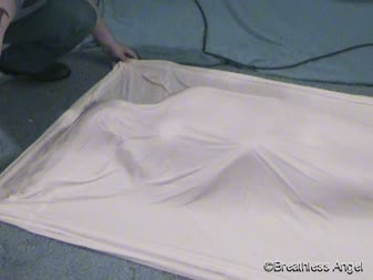 Vacbed Dilemma Part Iii - What are two things that don�t go well together when it comes to getting air? A vacbed and having your hands away from your face, as angel proves in this wonderfully delightful video