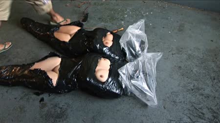 Rubber & Bondage Central! - Mummified And Bagged Rubber & Bondage Central! - Mummified And Bagged