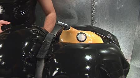 Rubber & Bondage Central! - Heavy Rubber Torment Part 4