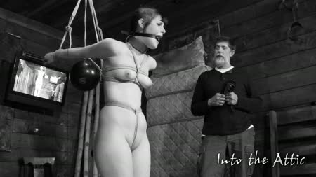 Into The Attic - Molly Gets A Bowling Ball From Her Cunt And Beaten Into The Attic - Molly Gets A Bowling Ball From Her Cunt And Beaten