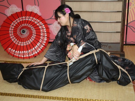 Bagged Bondage  Japanese Mistress