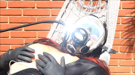 GasMask - The True Fetish - Scuba In Hammock GasMask - The True Fetish - Scuba In Hammock