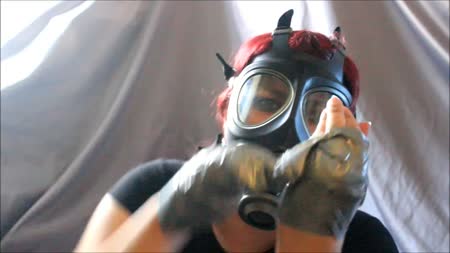 GasMask - The True Fetish - Hand Bondage GasMask - The True Fetish - Hand Bondage
