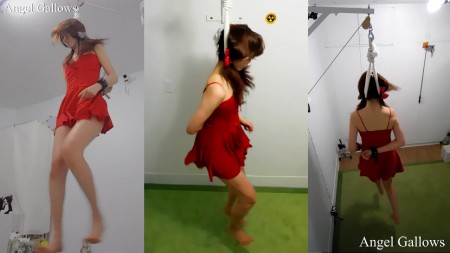 Angel Gallows - A Woman Wearing Red Dress Hanqing All Camera Angel Gallows - A Woman Wearing Red Dress Hanqing All Camera