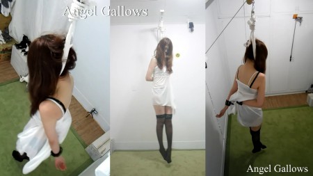 A Woman Wearing White Dress And Black Stockings 1 All Camera - 『 all performances are real. 』

“ like an angel, whose life is about to fade away,
performing the swan song in the air. ”

please buy our videos
so that we can continue to create a better movie for you :)

~ angel gallows group ~