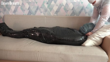 mummification and sniff panties - Dan shiff Sus panties and mummified breathplay