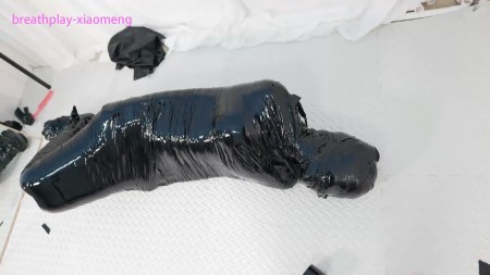 Breathplay Xiaomeng - Xiaomeng Mummified with Bondage Tape Breathplay Xiaomeng - Xiaomeng Mummified with Bondage Tape