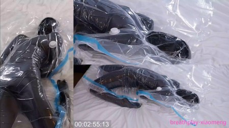 Breathplay Xiaomeng - Xiaoyu Holding Breath in Vacuum Bag Till Blackout Breathplay Xiaomeng - Xiaoyu Holding Breath in Vacuum Bag Till Blackout