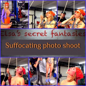 Elsas secret fantasies - Suffocating photo shoot FHD