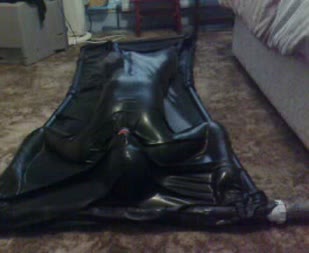 Vac Bed Struggle - This is an old clip of me going in my vac bed. When the suction is on I love trying to escape.